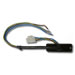 Door Cable 18mm Black Plate